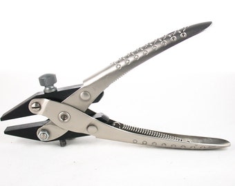 Forca RTGS-323-P Jewelry Parallel Action Flat Nose Pliers with Adjustable Smooth Jaws - 5.50"- 140mm.