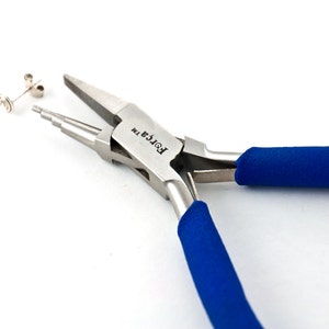 Forca RTGS-191-F Jewelry Master Coiling Stepped Coiler Looping Pliers
