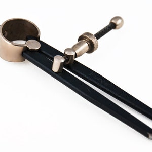 Forca RTGS-450-CS Jewelry Carbon Steel Caliper Divider Flat Legs 4” ~ 100mm.