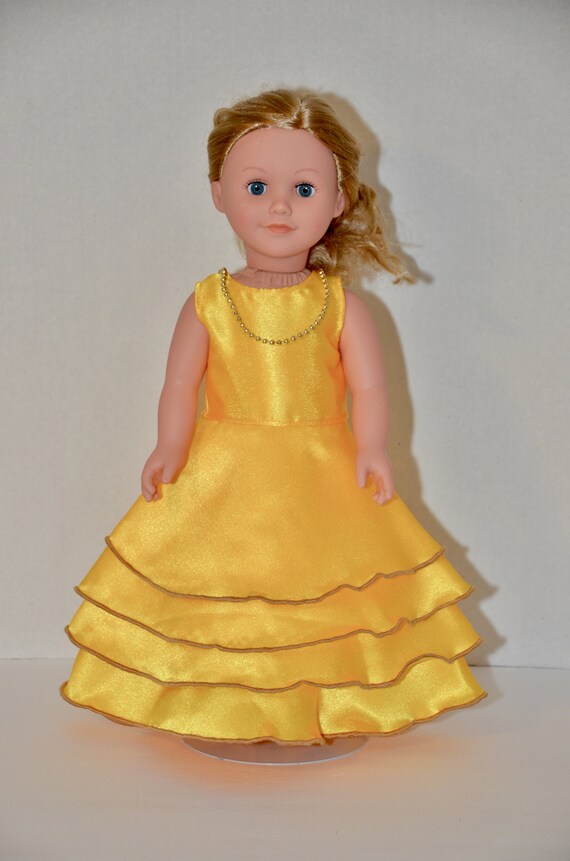 belle doll dress