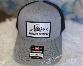 Gorra con certificación para montacargas, humor para adultos, humor laboral