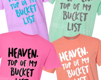 El cielo. Camiseta que encabeza mi lista de deseos.