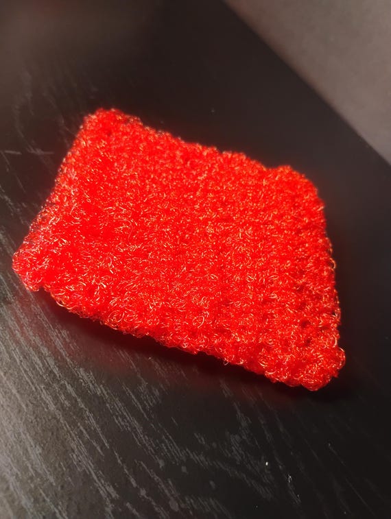 Handcrafted Dish Scrubber - Sustainable Kitchen Cleaning Pad for Dishes & Pots