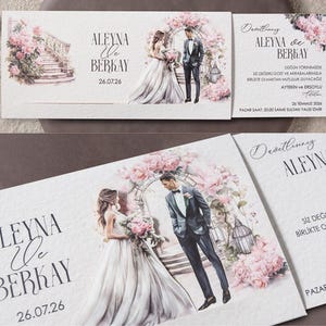 Faire-part de Mariage animés - cartes d'invitation de Mariage originales personnalisées