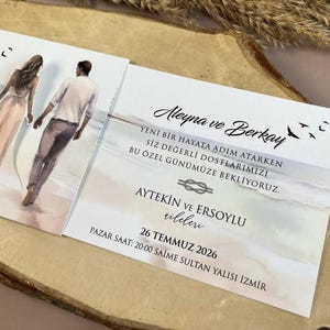 Faire-parts de Mariage animés - cartes d'invitation de Mariage originales personnalisées