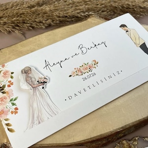 Faire-parts de Mariage animés - cartes d'invitation de Mariage originales personnalisées