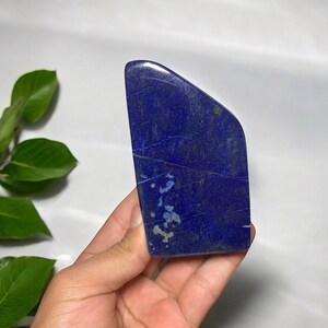 300g Lapislazzuli Pietra lucidata a forma libera, Lapislazzuli, Pietra curativa Lapislazzuli, Forma libera lucidata, Cristallo Lapislazzuli blu Afg