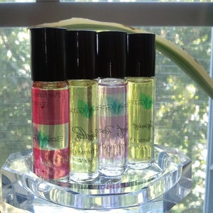 4 Perfume Roll-on 1/3 oz BEST SELLERS 100% pure fragrance oils over 100 fragrances to choose from image 2