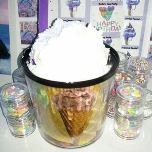 Ice Cream Sugar Scrub 8 oz each U-select scent Spa Parties, ice cream social Spa Party image 3