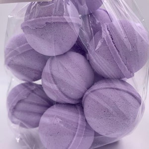 14 bath bombs select from over 100 fragrances NEW ROUND SHAPE, our Little Bag of Balls Fragrances E thru L great for dry skin image 7