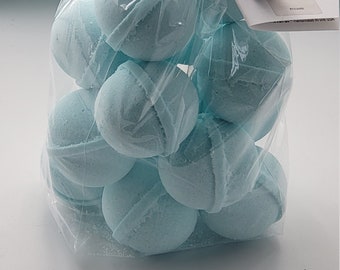 14 bath bombs (select from over 100 fragrances) NEW ROUND SHAPE, our Little Bag of Balls (Fragrances E thru L) - great for dry skin