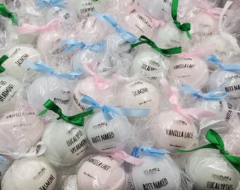 1000 Assorted Scented Bath Bomb Fizzies: Bulk Pack