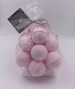 14 bath bombs (select from over 100 fragrances) our Little Bag of Balls (great for dry skin) NEW ROUND SHAPE