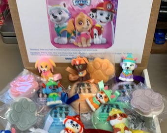 Paw Patrol Pendants 8-pack XL 5.5 oz Bath Bomb Gift Set for Kids