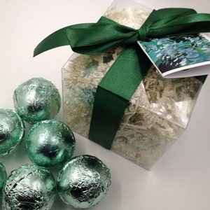Luxury Bath Bomb GIFT SET with 6 (six) 2.25 oz bath bombs, (select from drop down menu Fragrances G thru P)