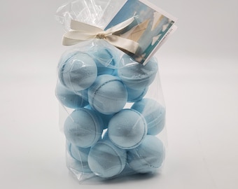 SPA (Signature Scent) Bath Bombs: Moisturizing Shea Cocoa Oil Fizzies (14 Count)