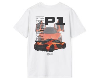 McLaren P1 Graphic Tee | Offthreaded Premium Car Enthusiast T-shirt