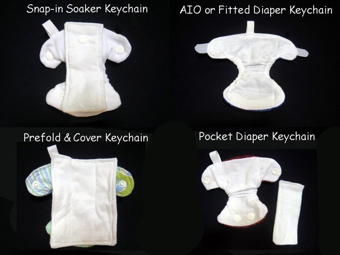 Cloth Diaper Keychain Sewing Pattern Etsy