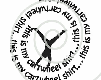 Wagenrad-Shirt - Silhouette Cut File (und SVG-Datei)