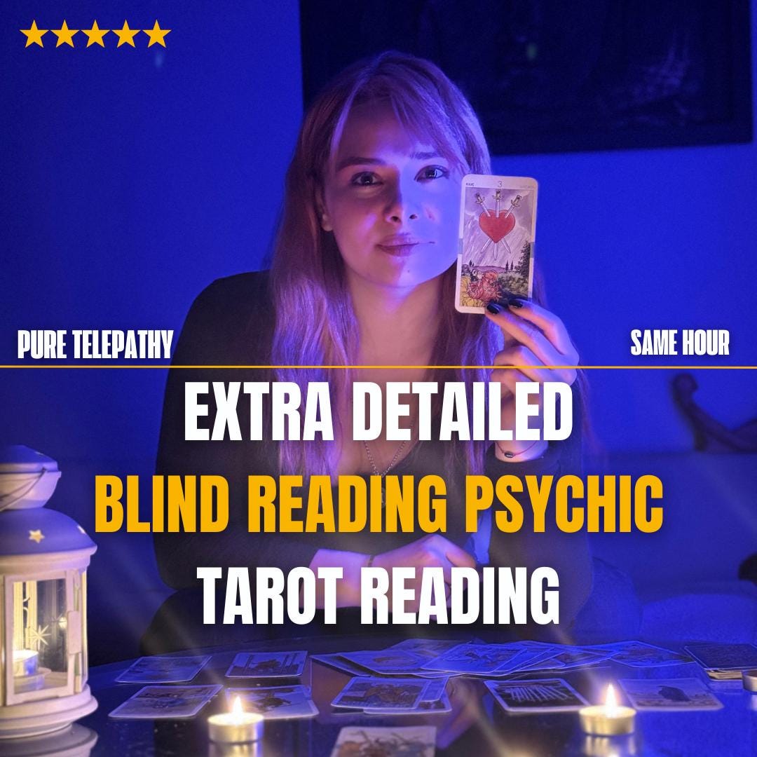 Blind Psychic Reading | Same Hour - No Tools Tarot Reading | Accurate ...