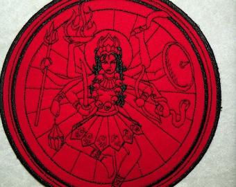 Kali Iron on Patch, 4", 5.2" & 7.9"
