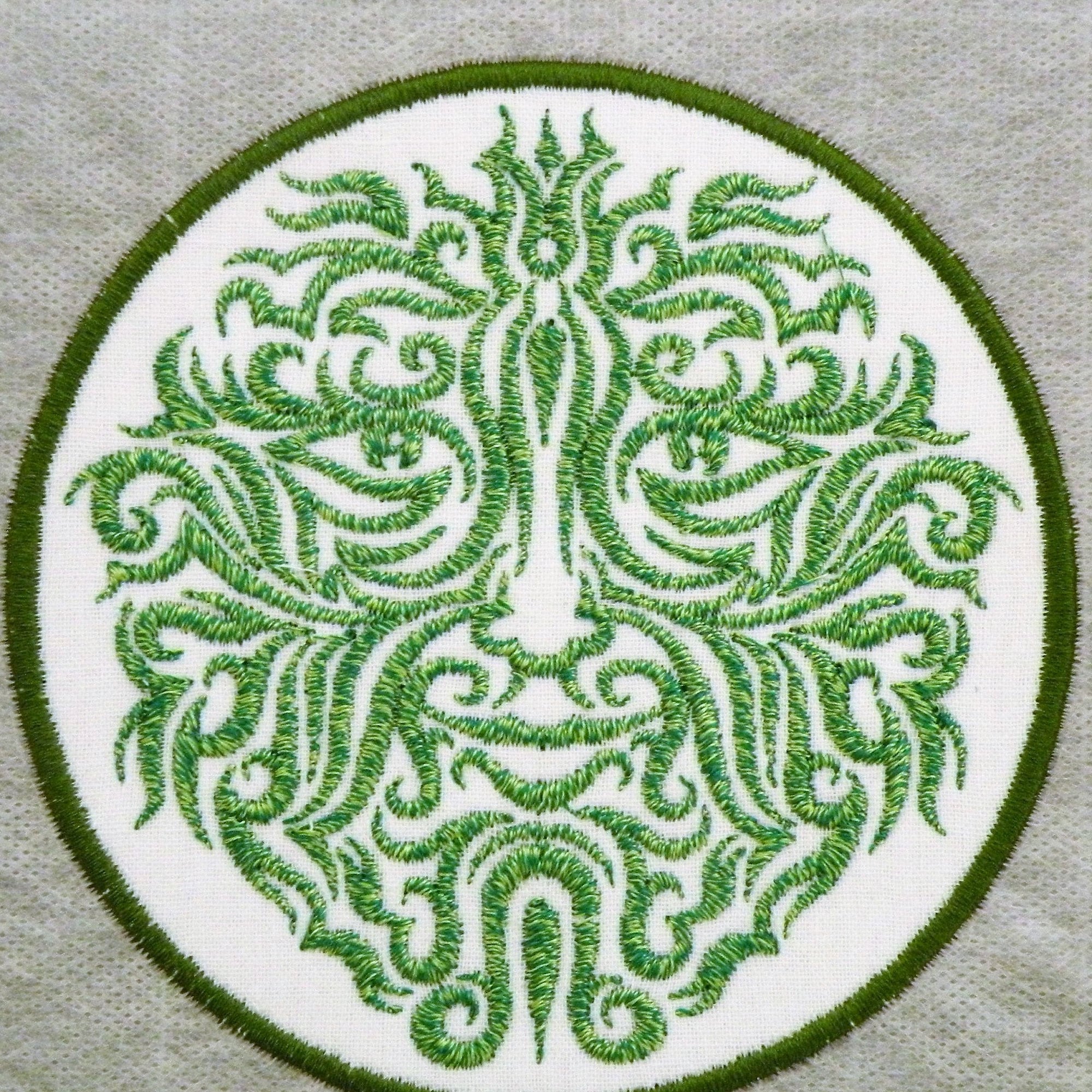 Greenman 2 Iron on Patch 4.5"