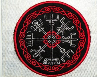 Vegvisir Iron on Patch 4.40"