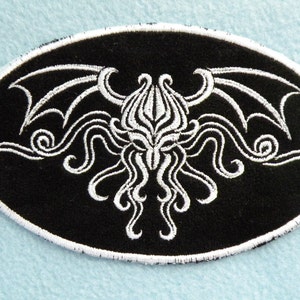 Cthulhu Iron on Patch 2 sizes