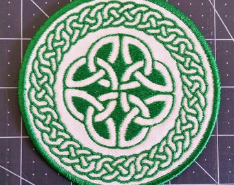 Celtic Knotwork Iron on Patch 4"