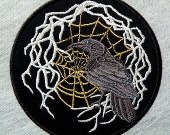 Raven Iron on Patch 4.5"