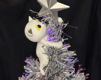 Adorno para la punta del árbol de Navidad (impreso en 3D)