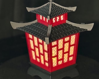 Japanese Style Lantern (3D Printed)