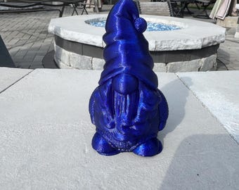 Statue Nain De Jardin Sorcier TiSkying - Résine, 15,5x9,5x6,5 Cm, Blanc, Résistant Aux UV Et à L'eau