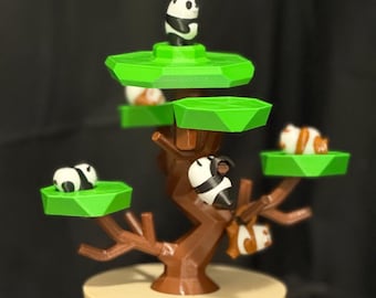 Panda Tree Balance Game (3D Printed)