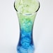 Tall Blue and Green Vase