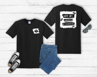 Ask Me About My Business, Building Brick Inspired T-shirt