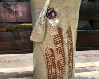 Handmade Ceramic Vase Large Stoneware