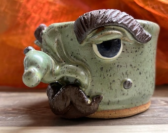 Open Mouth Monster Bowl *MELVIN* - Etsy