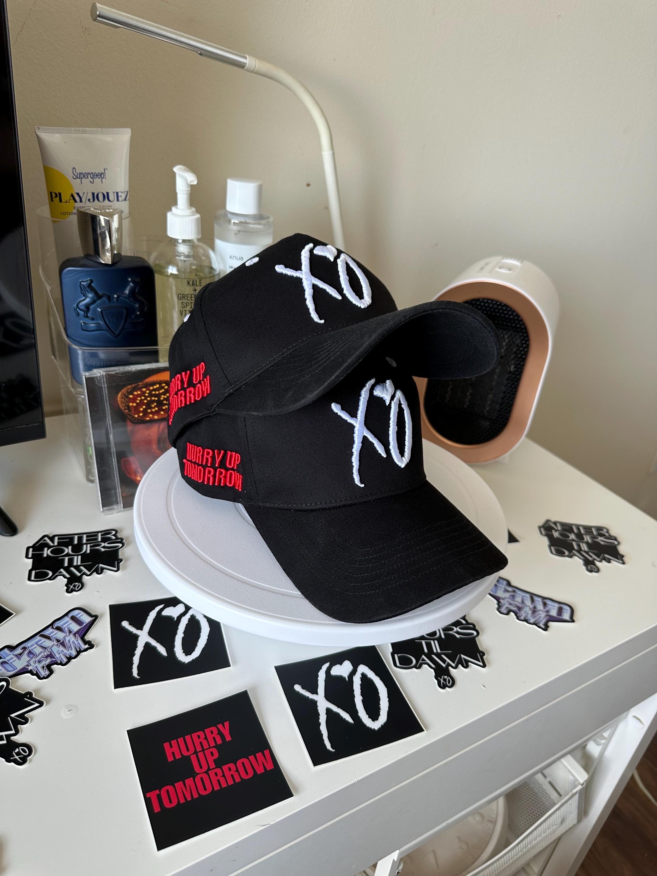 The Weeknd Hat XO Tour Merch - 3D Embroidered XO HUT 2025