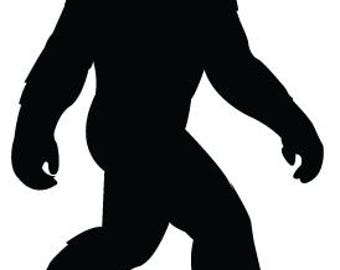 Bigfoot Walking-svg | Sasquatch-silhouet | Cricut gesneden bestand | PNG-svg EPS DXF