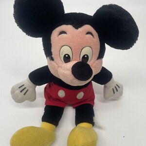 Vintage Authentic Disneyland/Walt Disney World 17" Stuffed Plush Mickey Mouse image 6