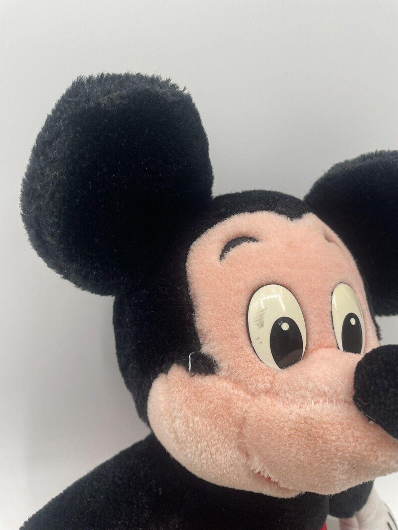 Vintage Authentic Disneyland/Walt Disney World 17" Stuffed Plush Mickey Mouse image 11