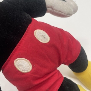 Vintage Authentic Disneyland/Walt Disney World 17" Stuffed Plush Mickey Mouse image 12
