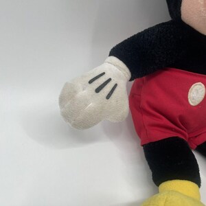 Vintage Authentic Disneyland/Walt Disney World 17" Stuffed Plush Mickey Mouse image 4