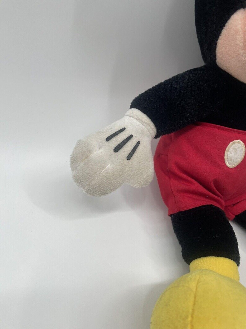 Vintage Authentic Disneyland/Walt Disney World 17" Stuffed Plush Mickey Mouse image 4