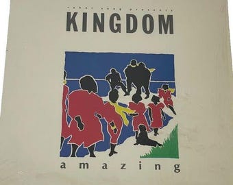 Rahni Song Presents Kingdom Amazing Lp Shrink Light Gospel Funk Soul 1987 RARE