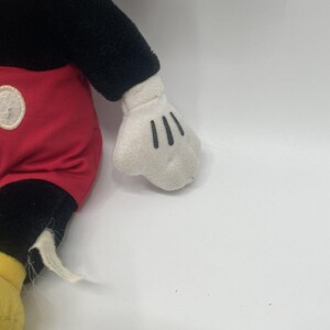 Vintage Authentic Disneyland/Walt Disney World 17" Stuffed Plush Mickey Mouse image 3