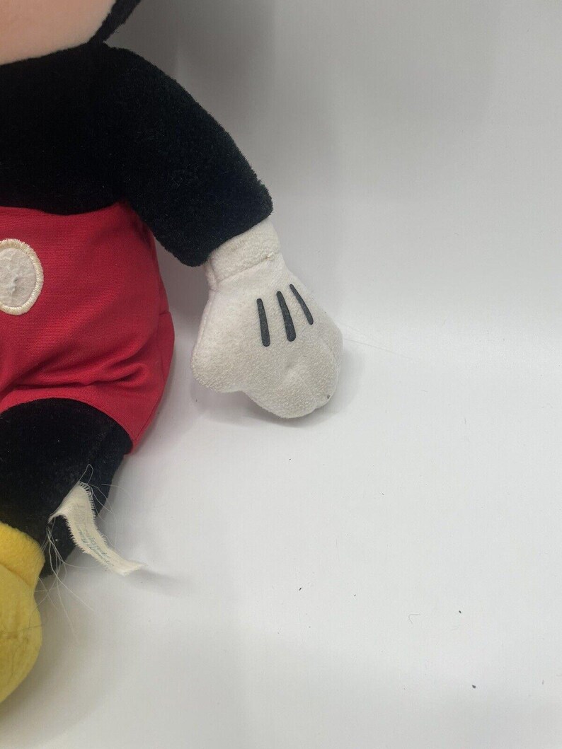 Vintage Authentic Disneyland/Walt Disney World 17" Stuffed Plush Mickey Mouse image 3