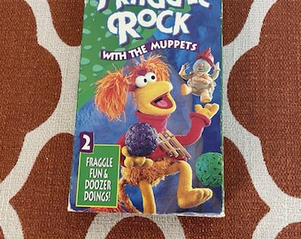 VTG Fraggle Rock with the Muppets #2: Fraggle Fun & Doozer Doings VHS Tape Video