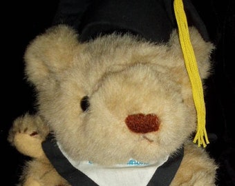 Graduation Bear GORHAM  8"  Jointed Congratulations!